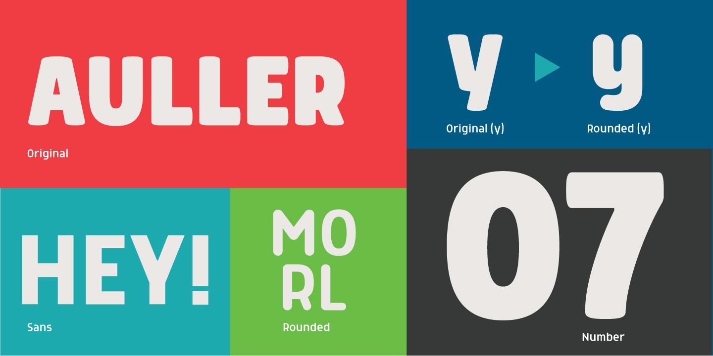 Morl Bold Font preview